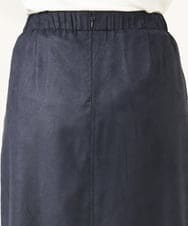 PZHAG19260 GEORGES RECH(ジョルジュ・レッシュ) ヴィンテージスエードスカート ネイビー