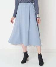 PZHAT44260 GEORGES RECH(ジョルジュ・レッシュ) ウィンターパステルスカート ライトブルー