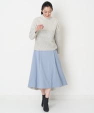 PZHAT44260 GEORGES RECH(ジョルジュ・レッシュ) ウィンターパステルスカート ライトブルー