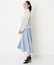 PZHAT44260 GEORGES RECH(ジョルジュ・レッシュ) ウィンターパステルスカート ライトブルー