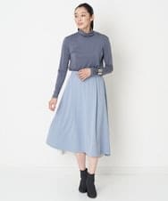 PZHAT44260 GEORGES RECH(ジョルジュ・レッシュ) ウィンターパステルスカート ライトブルー