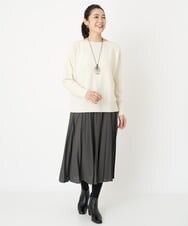 PZHAW27330 GEORGES RECH(ジョルジュ・レッシュ) アコーディオンプリーツスカート カーキ