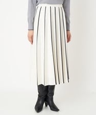 PZHAW27330 GEORGES RECH(ジョルジュ・レッシュ) アコーディオンプリーツスカート カーキ