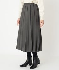 PZHAW27330 GEORGES RECH(ジョルジュ・レッシュ) アコーディオンプリーツスカート カーキ