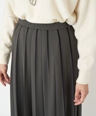 PZHAW27330 GEORGES RECH(ジョルジュ・レッシュ) アコーディオンプリーツスカート カーキ