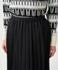 PZHCD65360 GEORGES RECH(ジョルジュ・レッシュ)  [日本製]アコーディオンシアープリーツスカート ブラック