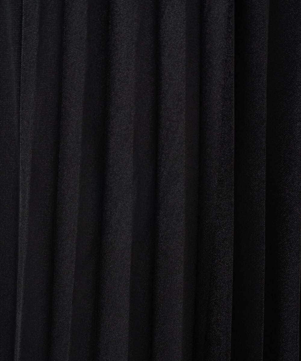 PZHCD65360 GEORGES RECH(ジョルジュ・レッシュ)  [日本製]アコーディオンシアープリーツスカート ブラック