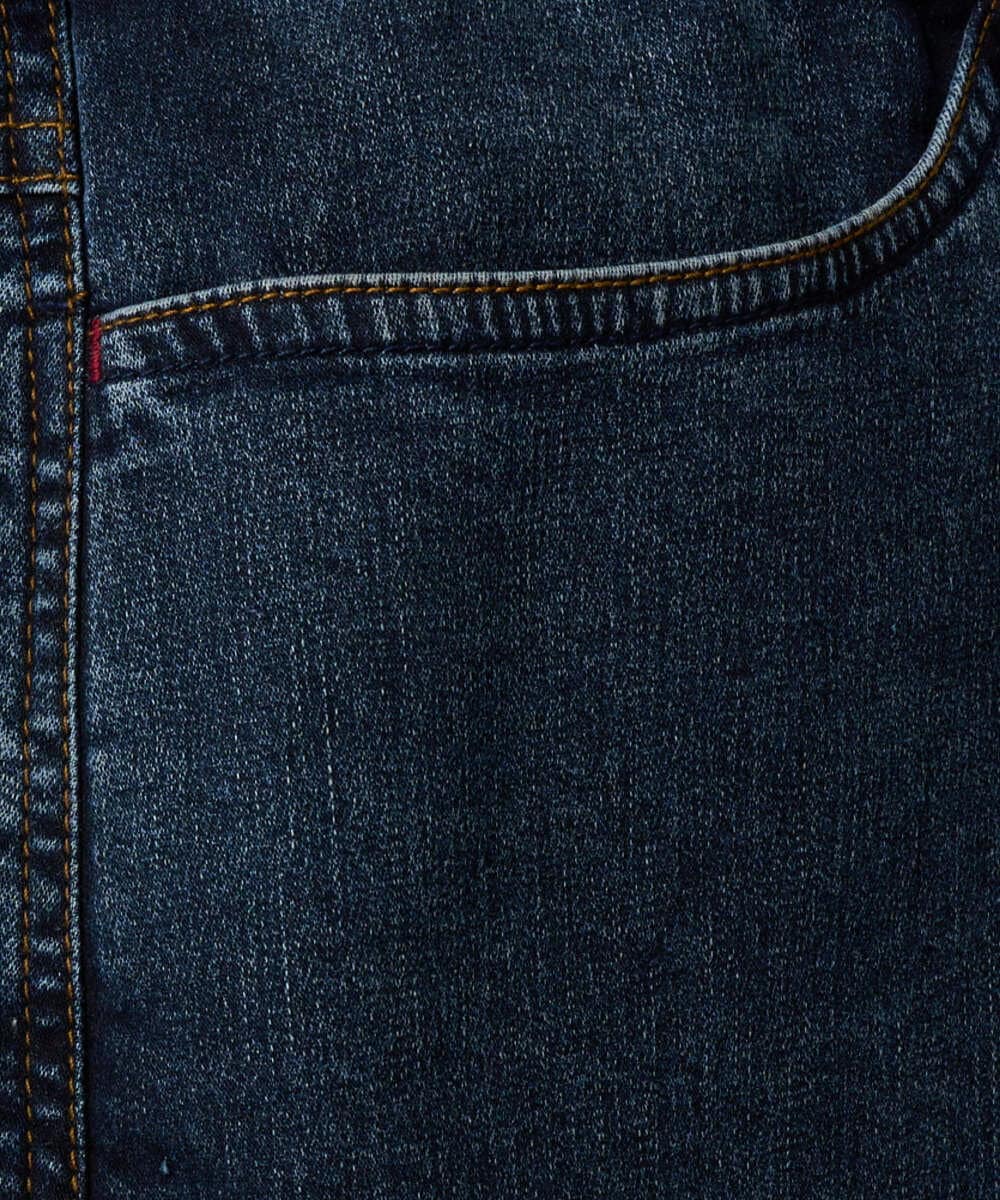 PZHEE01290 GEORGES RECH(ジョルジュ・レッシュ)  [セットアップ対応]ジャージーデニムセミタイトスカート ライトグレー