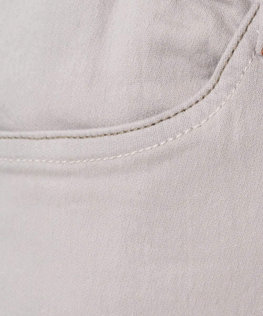 PZHEE01290 GEORGES RECH(ジョルジュ・レッシュ)  [セットアップ対応]ジャージーデニムセミタイトスカート ライトグレー