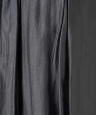 PZHEE06330 GEORGES RECH(ジョルジュ・レッシュ) シアーギャザーフレアスカート ダークグレー