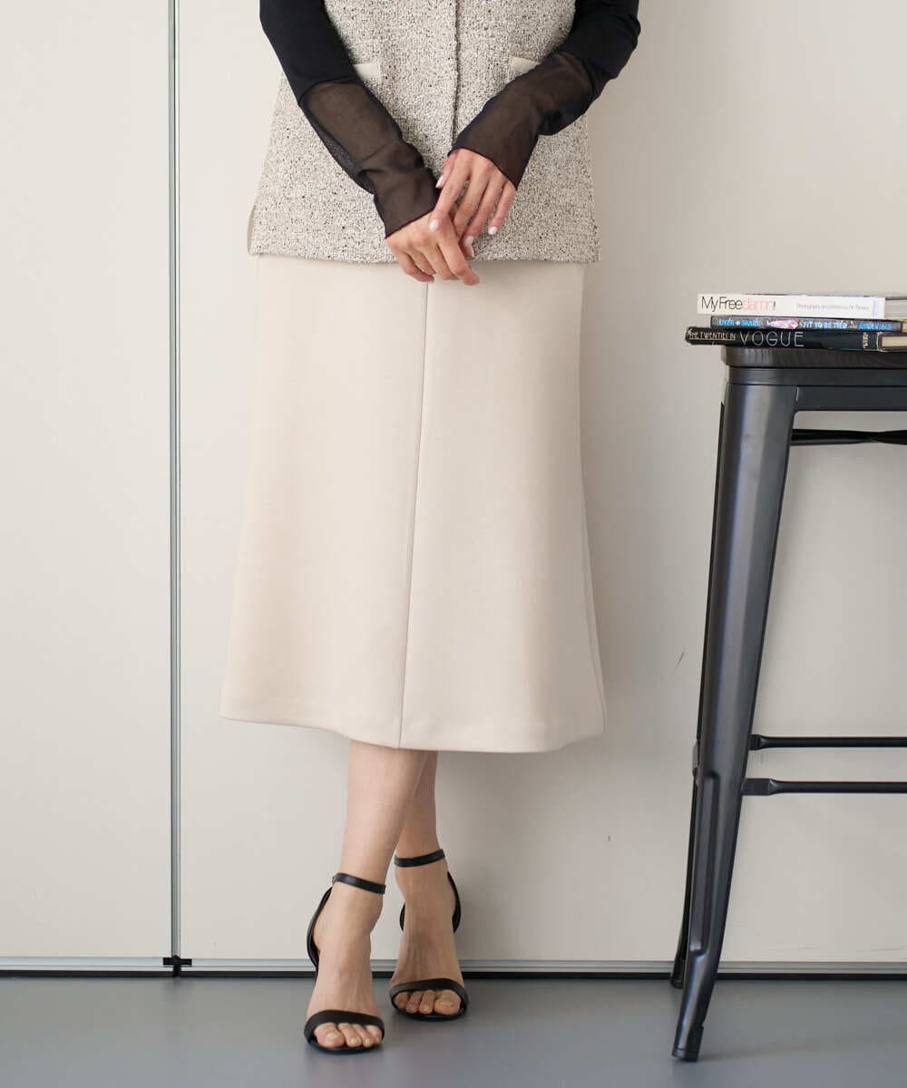 PZHEE20230 GEORGES RECH  [セットアップ対応]ダンボールジャージーフレアスカート