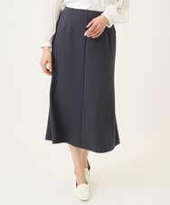 PZHEE20230 GEORGES RECH(ジョルジュ・レッシュ)  [セットアップ対応]ダンボールジャージーフレアスカート ダークグレー