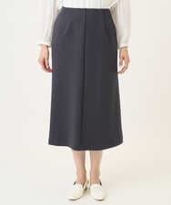 PZHEE20230 GEORGES RECH(ジョルジュ・レッシュ)  [セットアップ対応]ダンボールジャージーフレアスカート ダークグレー