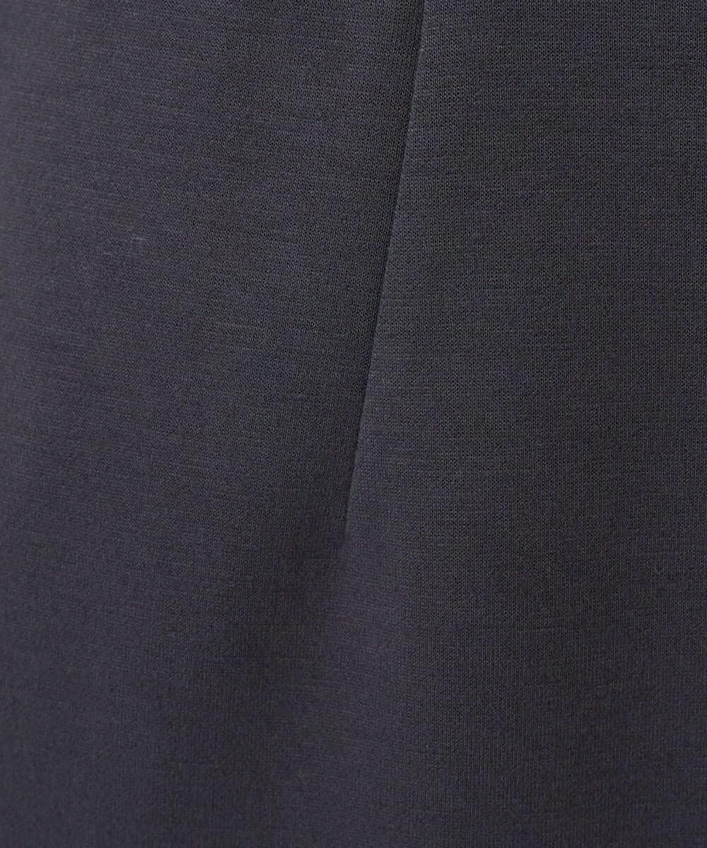 PZHEE20230 GEORGES RECH(ジョルジュ・レッシュ)  [セットアップ対応]ダンボールジャージーフレアスカート ダークグレー