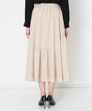 PZHEU18260 GEORGES RECH(ジョルジュ・レッシュ) ティアードフレアスカート ベージュ