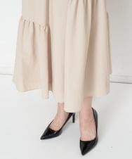 PZHEU18260 GEORGES RECH(ジョルジュ・レッシュ) ティアードフレアスカート ベージュ