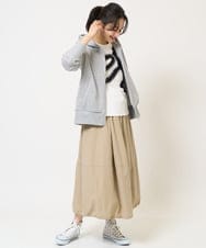 PZHGB40330 GEORGES RECH(ジョルジュ・レッシュ)  [セットアップ対応]テックスブリッド4WAYバルーンスカート ベージュ