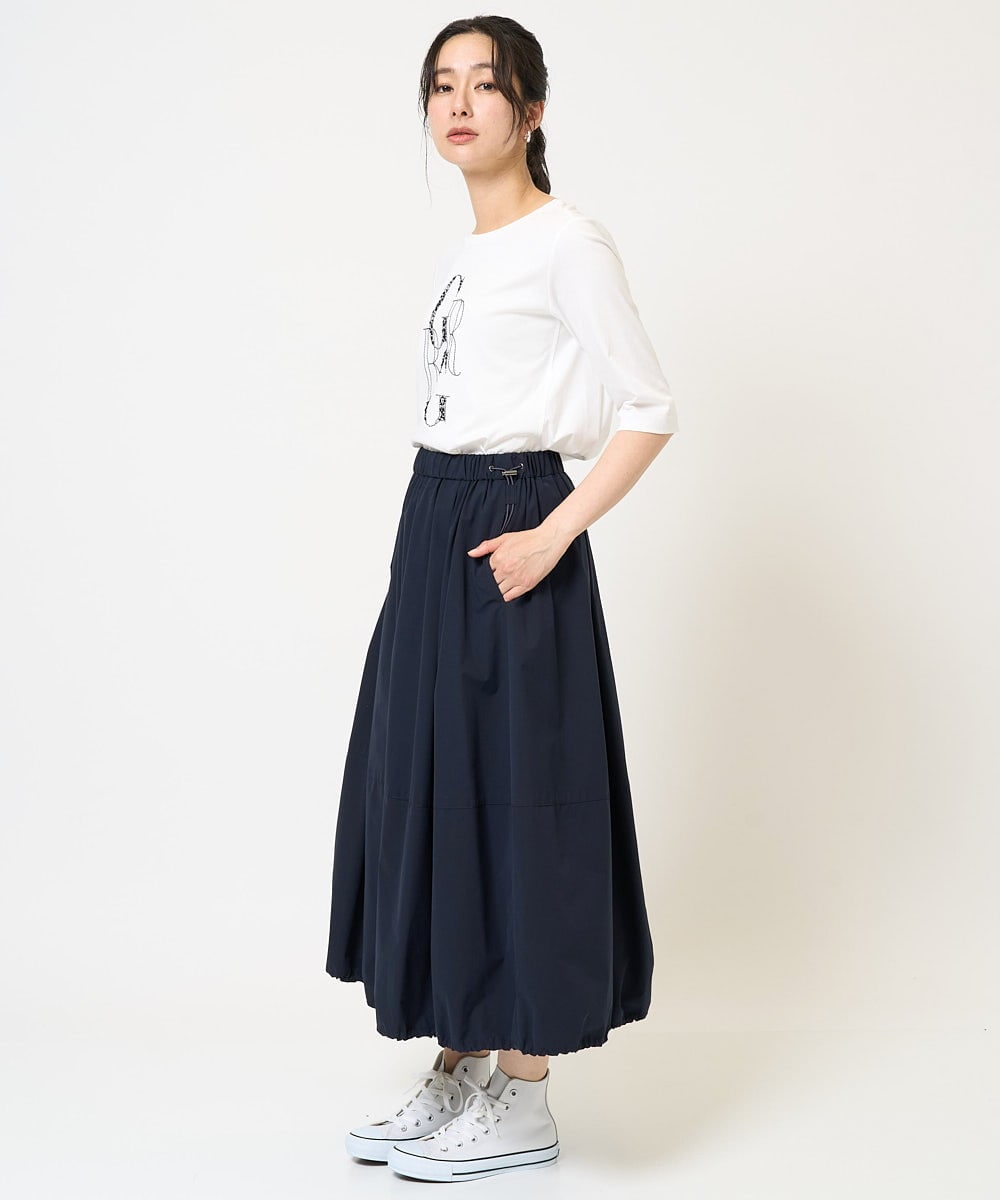 PZHGB40330 GEORGES RECH(ジョルジュ・レッシュ)  [セットアップ対応]テックスブリッド4WAYバルーンスカート ベージュ