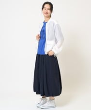 PZHGB40330 GEORGES RECH(ジョルジュ・レッシュ)  [セットアップ対応]テックスブリッド4WAYバルーンスカート ベージュ