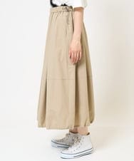 PZHGB40330 GEORGES RECH(ジョルジュ・レッシュ)  [セットアップ対応]テックスブリッド4WAYバルーンスカート ベージュ