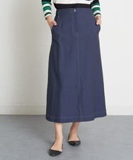 PZHGT41290 GEORGES RECH(ジョルジュ・レッシュ)  [セットアップ対応/接触冷感]シェルタリングドライナローフレアスカート アイボリー