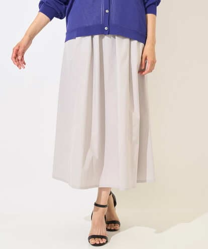 PZHHB05290 GEORGES RECH [撥水加工]タフタイージーギャザースカート