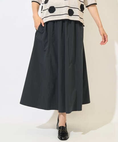 PZHHB05290 GEORGES RECH [撥水加工]タフタイージーギャザースカート