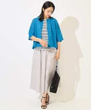 PZHHB05290 GEORGES RECH(ジョルジュ・レッシュ) [撥水加工]タフタイージーギャザースカート ダークグレー