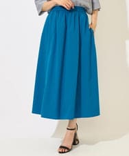 PZHHB05290 GEORGES RECH(ジョルジュ・レッシュ) [撥水加工]タフタイージーギャザースカート ダークグレー