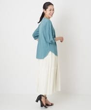PZHHT18330 GEORGES RECH(ジョルジュ・レッシュ)  [セットアップ対応]プリーツティアードスカート ベージュ