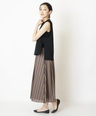 PZHJQ02350 GEORGES RECH(ジョルジュ・レッシュ) 【セットアップ対応】ストライプスカート ピンク