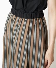 PZHJQ02350 GEORGES RECH(ジョルジュ・レッシュ) 【セットアップ対応】ストライプスカート グリーン