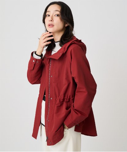 PZJAD15450 GEORGES RECH ナイロンラウンドヘムマウンテンパーカー