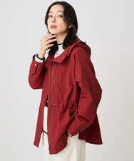 PZJAD15450 GEORGES RECH(ジョルジュ・レッシュ) ナイロンラウンドヘムマウンテンパーカー ダークレッド