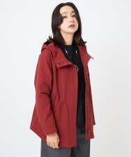 PZJAD15450 GEORGES RECH(ジョルジュ・レッシュ) ナイロンラウンドヘムマウンテンパーカー ブラウン