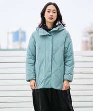 PZJAD48490 GEORGES RECH(ジョルジュ・レッシュ) マットストレッチタフタダウンジャケット グリーン