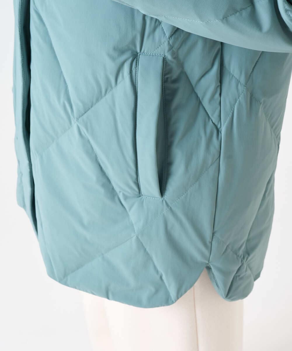 PZJAD48490 GEORGES RECH(ジョルジュ・レッシュ) マットストレッチタフタダウンジャケット グリーン