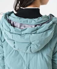 PZJAD48490 GEORGES RECH(ジョルジュ・レッシュ) マットストレッチタフタダウンジャケット グリーン