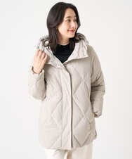 PZJAD48490 GEORGES RECH(ジョルジュ・レッシュ) マットストレッチタフタダウンジャケット グリーン