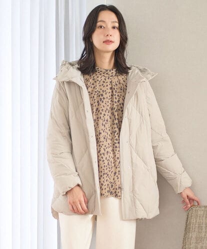 PZJAD48490 GEORGES RECH マットストレッチタフタダウンジャケット