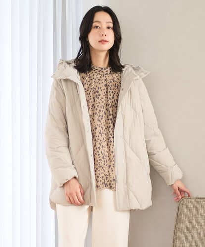 PZJAD48490 GEORGES RECH マットストレッチタフタダウンジャケット