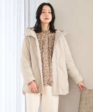 PZJAD48490 GEORGES RECH(ジョルジュ・レッシュ) マットストレッチタフタダウンジャケット ライトグレー