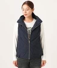 PZJAG20390 GEORGES RECH(ジョルジュ・レッシュ) スタンドカラーダウンベスト ネイビー