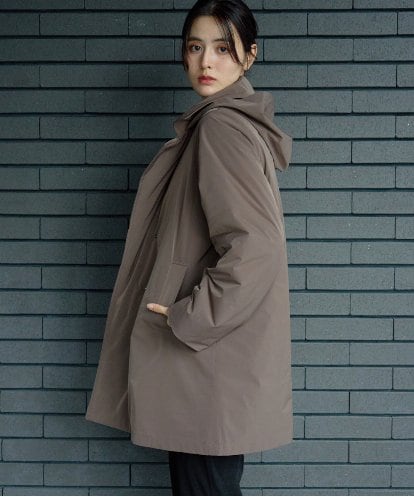 PZJAG30630 GEORGES RECH ステッチレス2WAYカラーミドルダウンコート