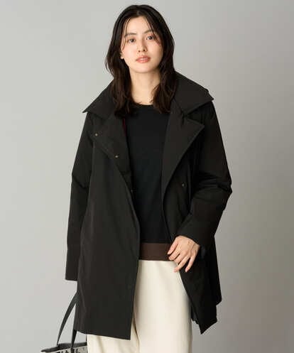 PZJAG30630 GEORGES RECH ステッチレス2WAYカラーミドルダウンコート