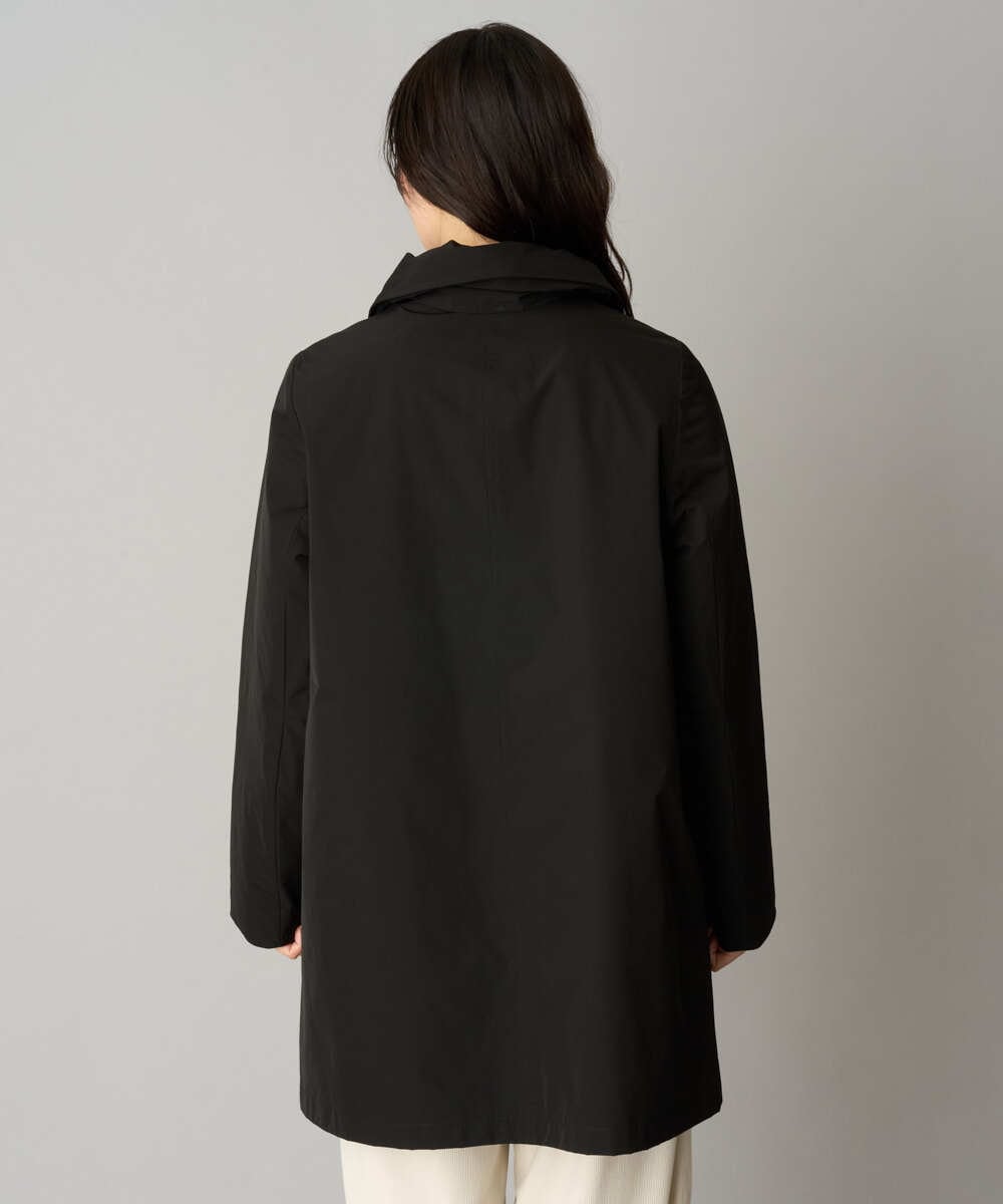 PZJAG30630 GEORGES RECH(ジョルジュ・レッシュ) ステッチレス2WAYカラーミドルダウンコート ブラック