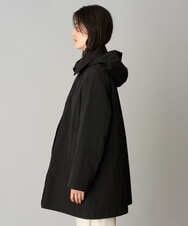 PZJAG30630 GEORGES RECH(ジョルジュ・レッシュ) ステッチレス2WAYカラーミドルダウンコート ブラック