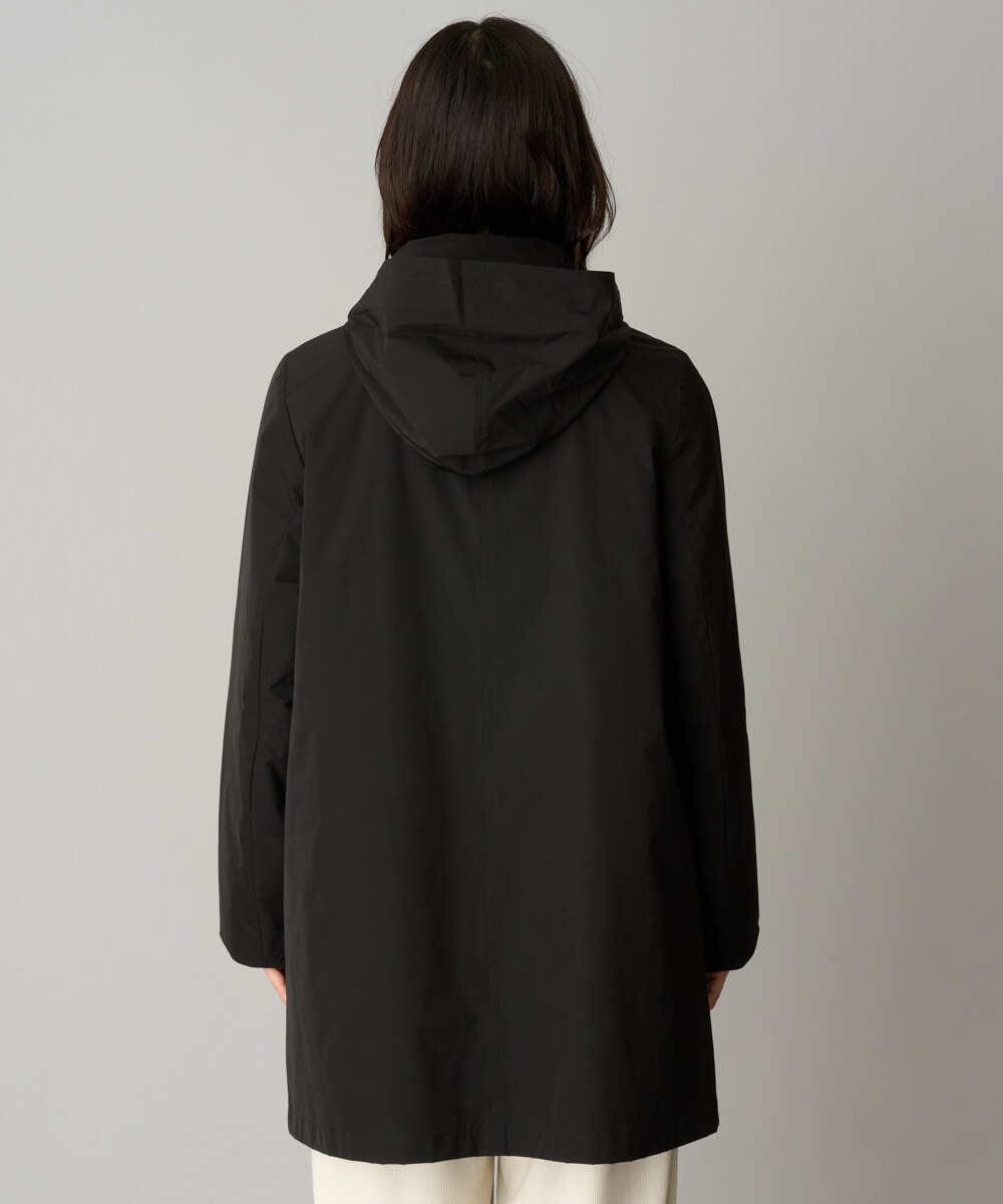 PZJAG30630 GEORGES RECH(ジョルジュ・レッシュ) ステッチレス2WAYカラーミドルダウンコート ブラック