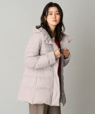 PZJAG51660 GEORGES RECH(ジョルジュ・レッシュ) ストレッチミドルダウンジャケット ライトグレー