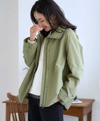 PZJAH01450 GEORGES RECH スタンドカラーブルゾン